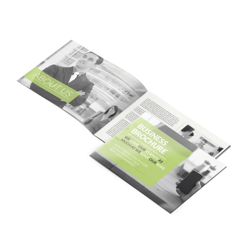 80lb Gloss Text Booklets – 8.5" × 5.5"