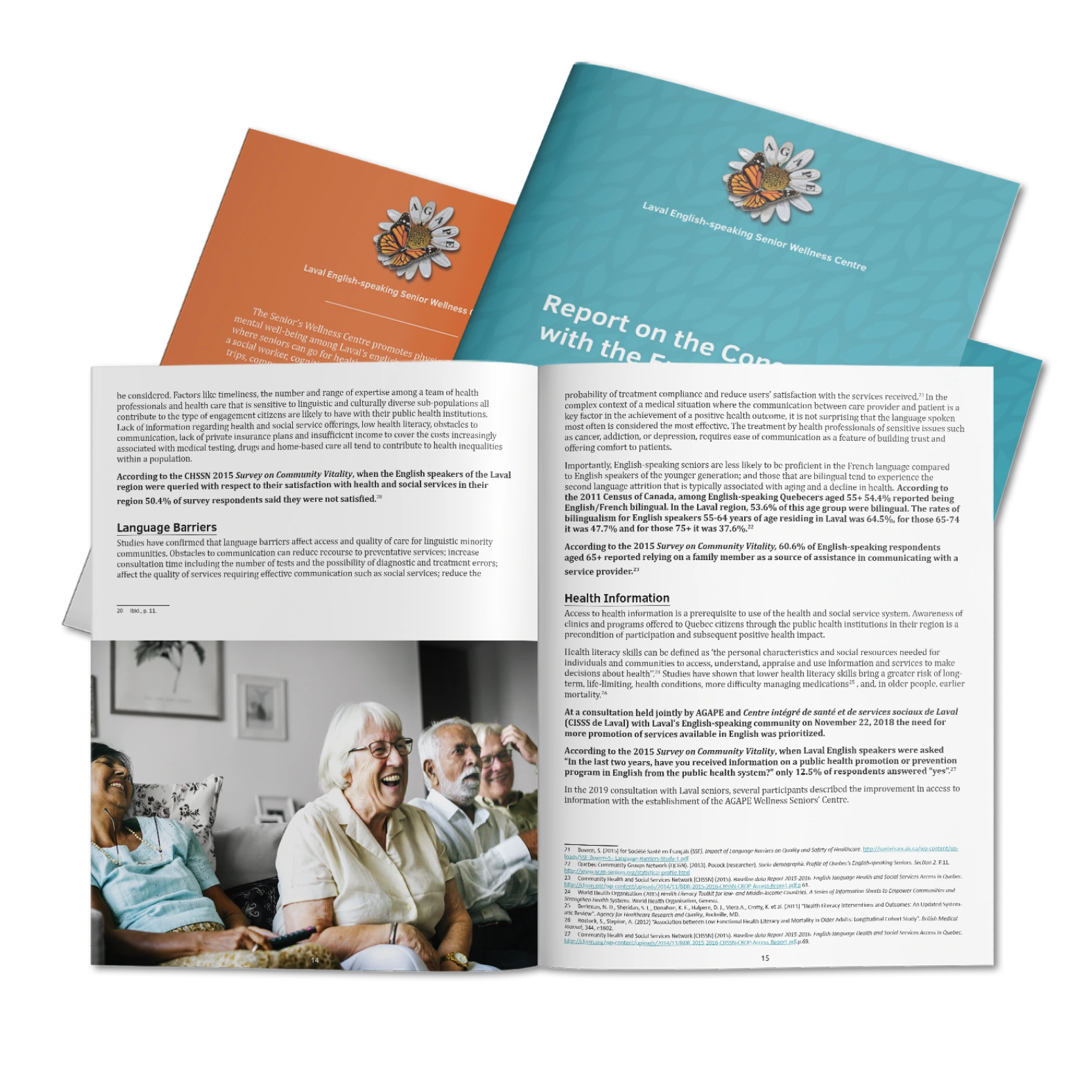 Custom printed book and report example 1