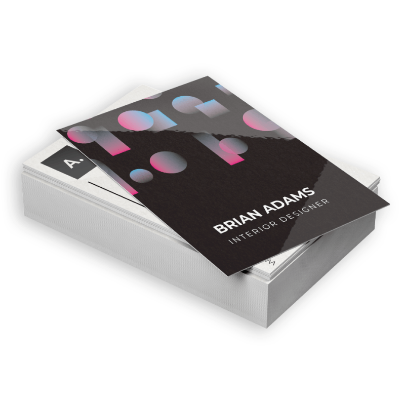 Cartes d’affaires 16 pt haute brillance