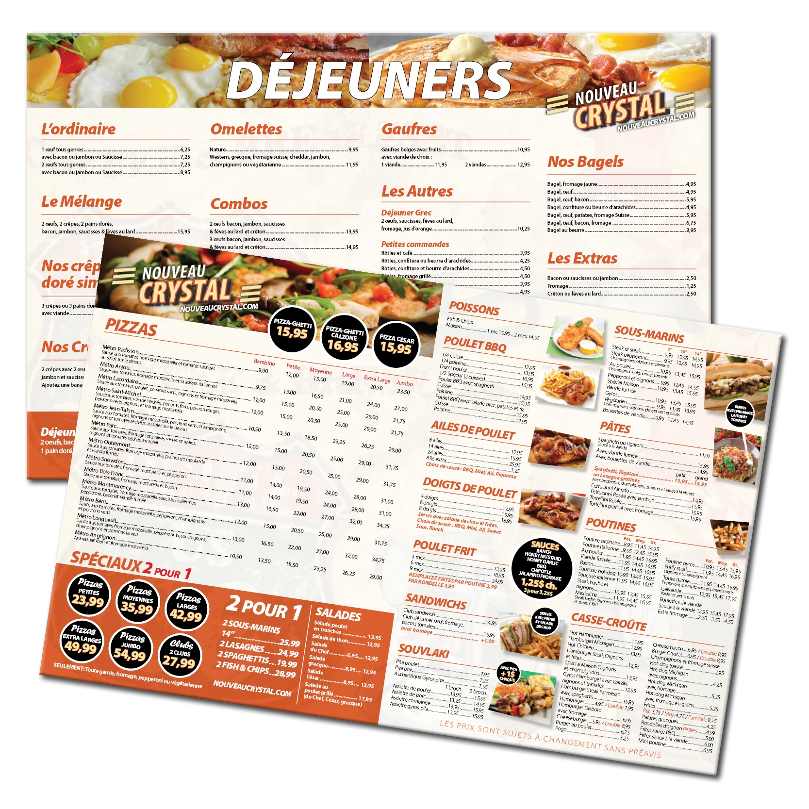 Custom printed placemat example 1