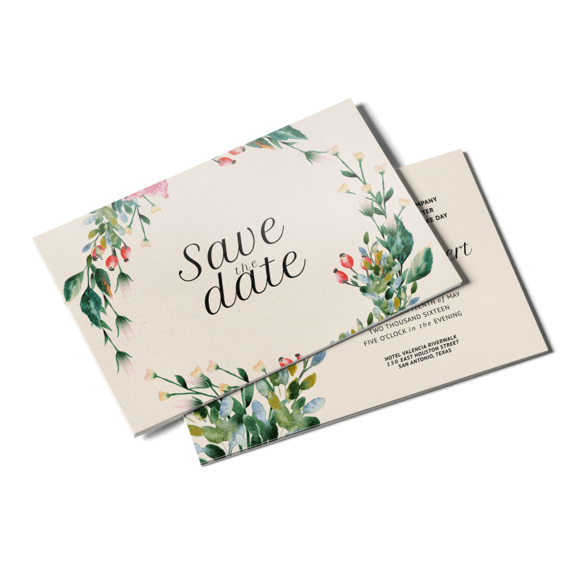 Cartes postales 13 pt lin non couchées